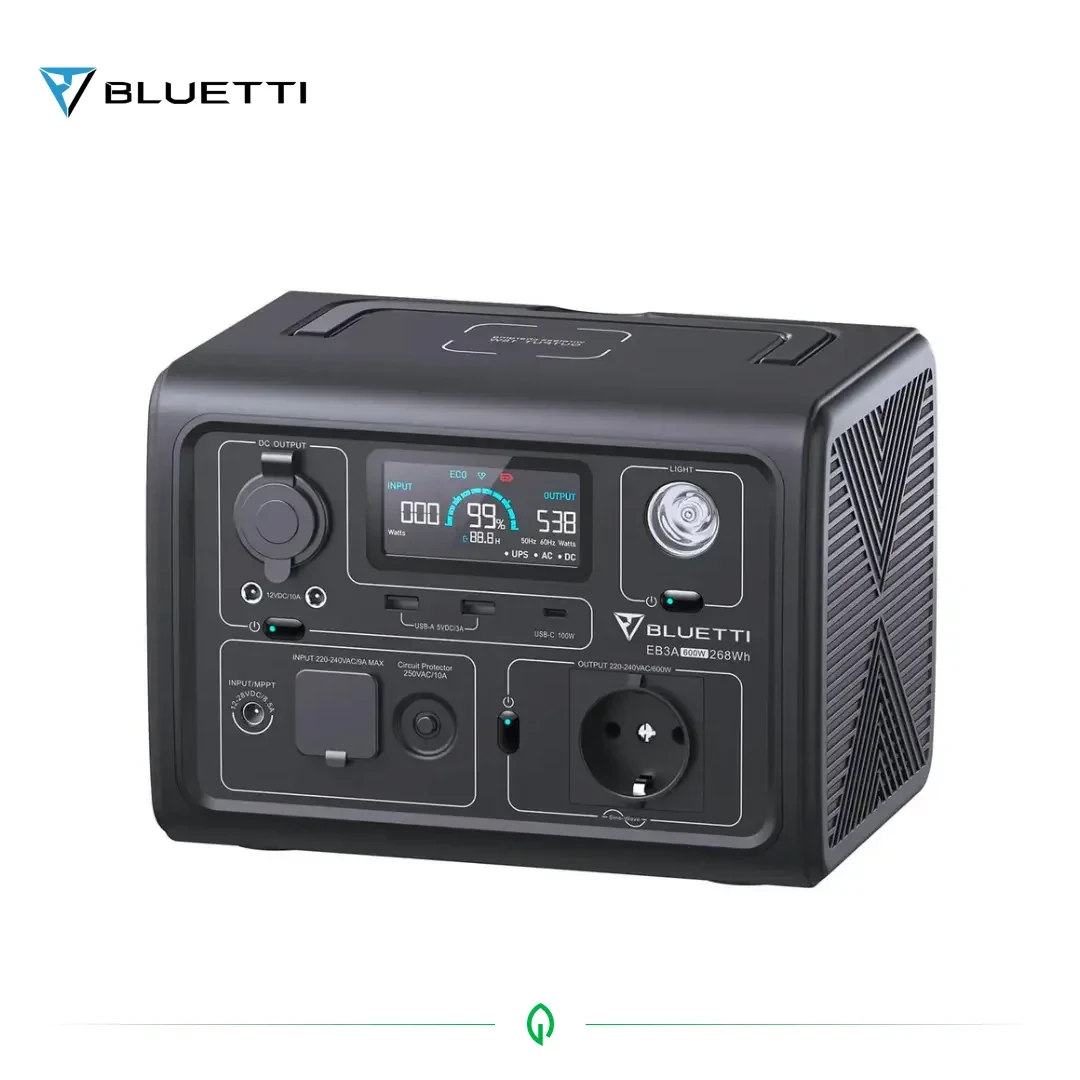 Bluetti EB3A 600 W - Stations électriques